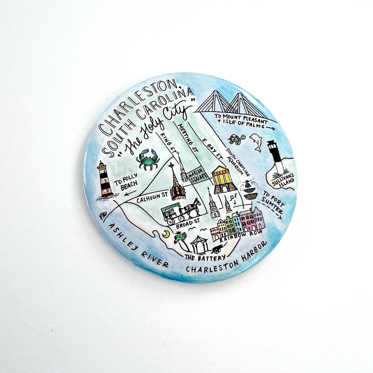 Charleston, South Carolina Magnets