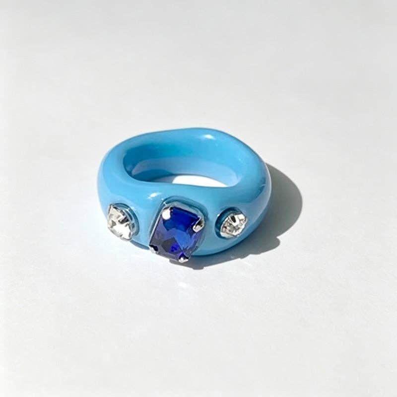 Chunky Gem Ring