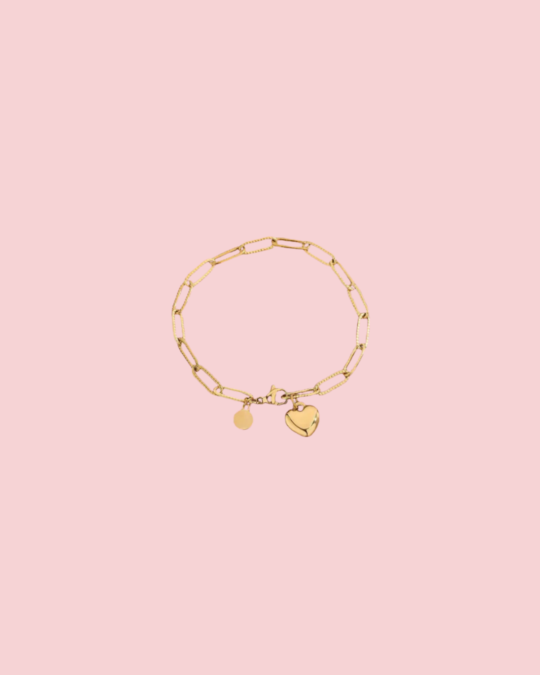Stainless Steel Heart Bracelet