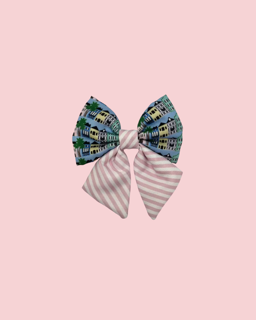 Rainbow Row Bow Tie - Pink
