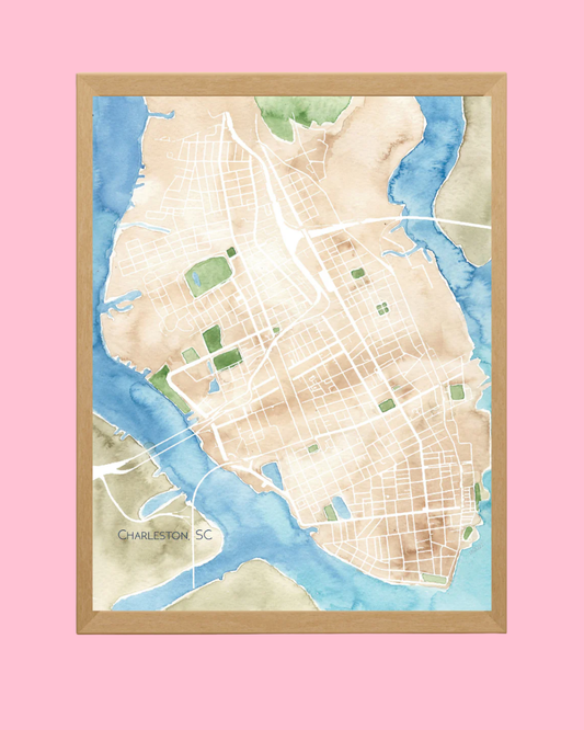 Charleston Streets Map