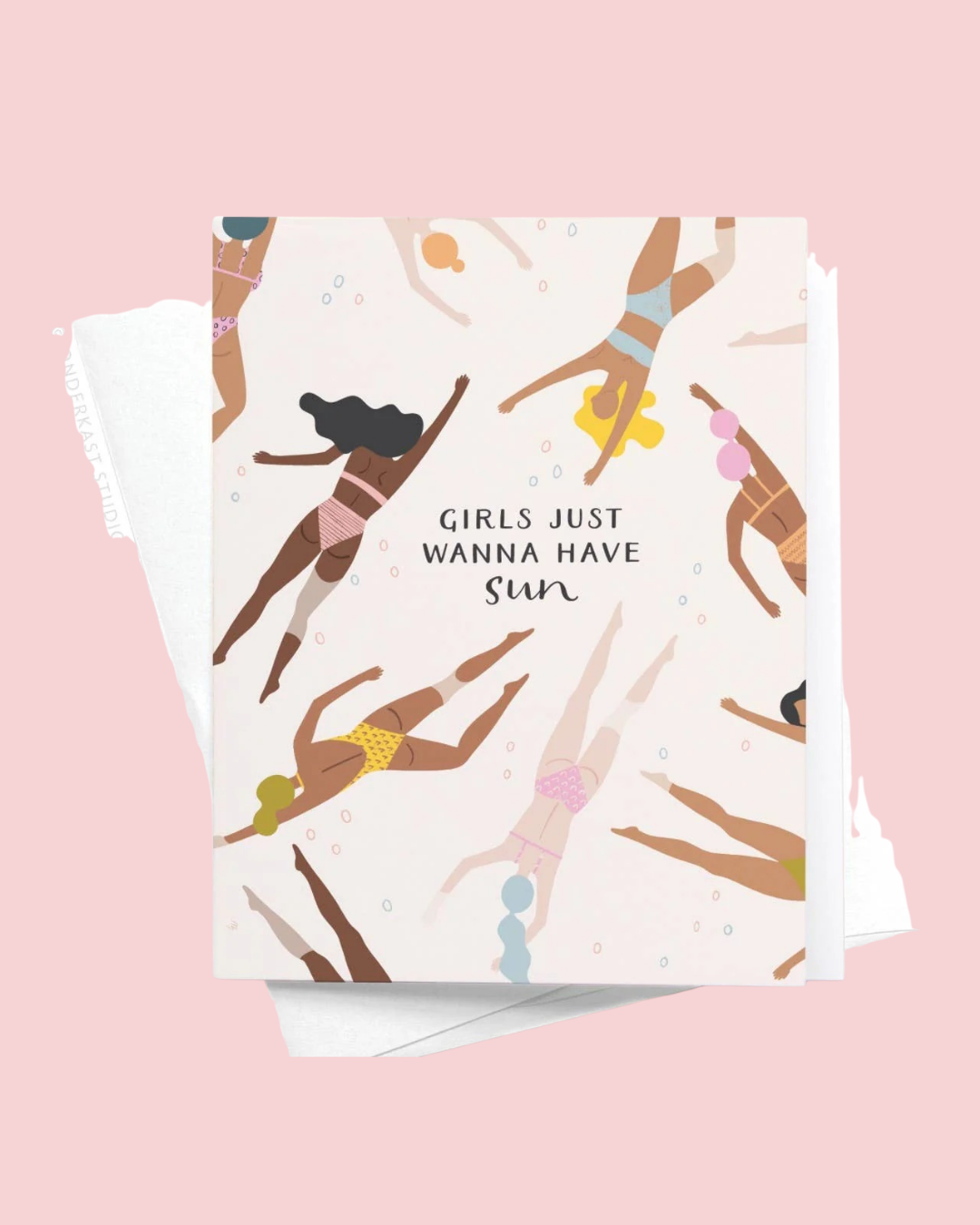 Girls Just Wanna Have Sun Greeting Card