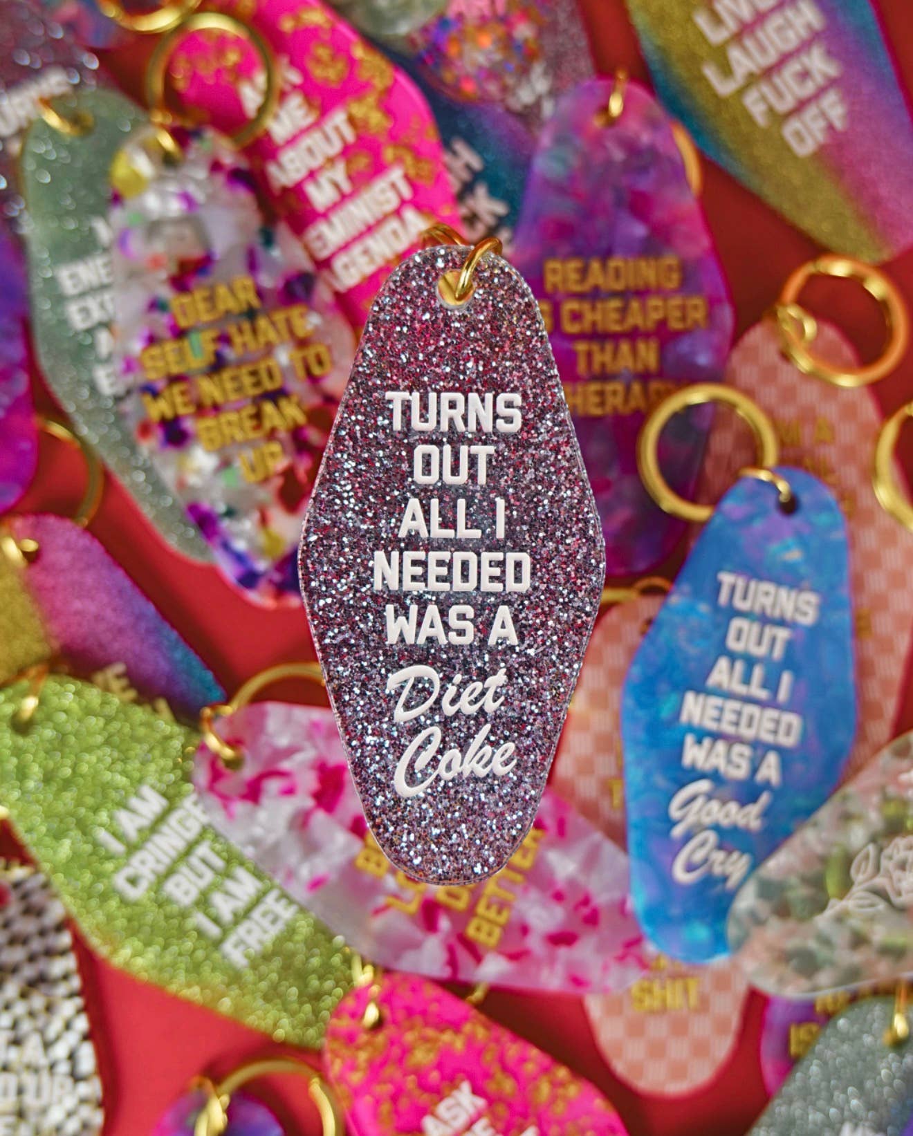Turns Out All I Needed Was a Diet Coke Keychain