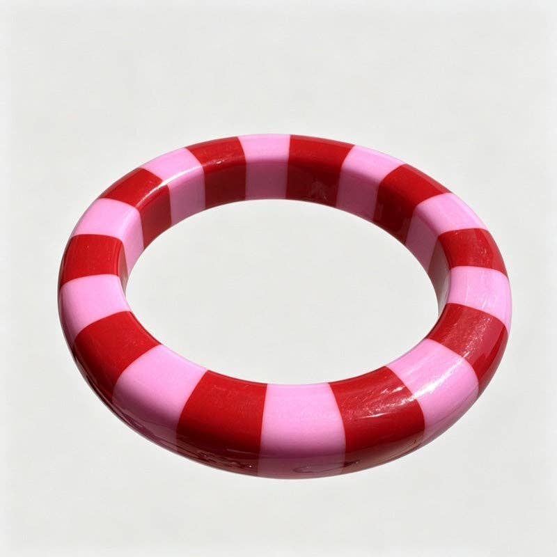 Striped Chunky Bangle