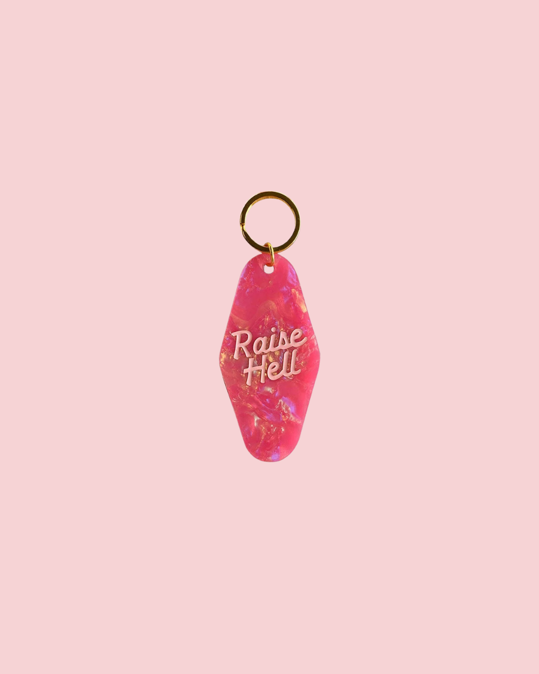Raise Hell Motel Keychain