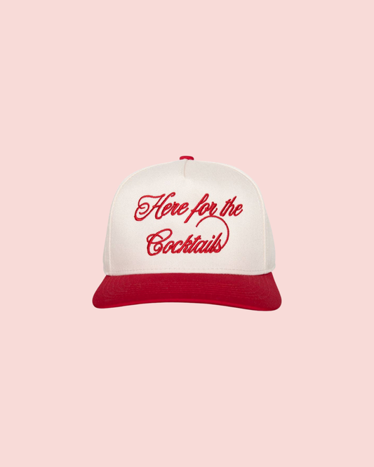 Here For the Cocktails Two-Toned Vintage Hat