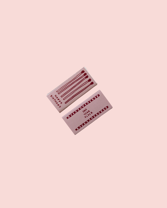 Happy Birthday Matchbox