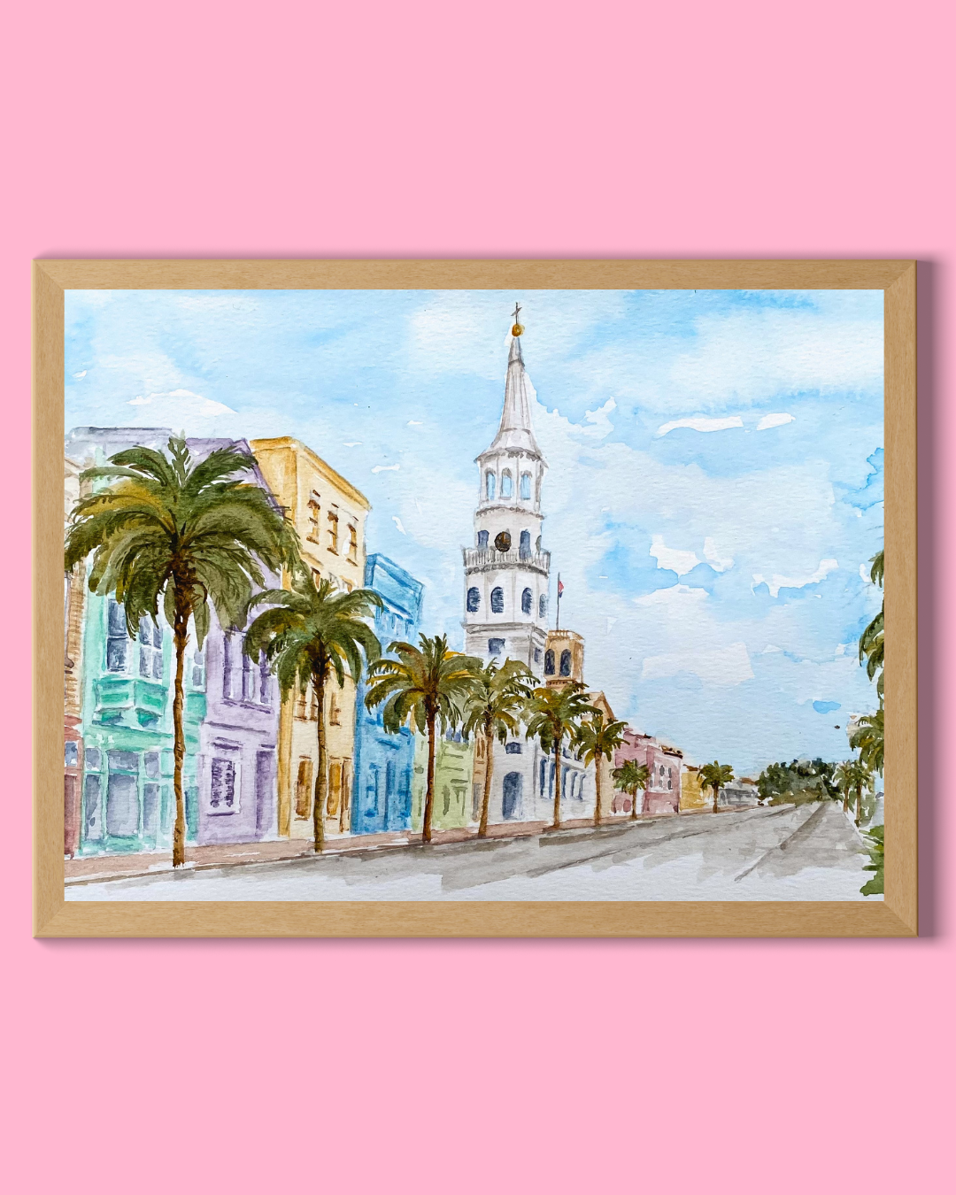 Broad St. Art Print