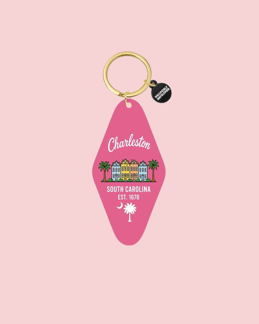 Printed Keychain Charleston