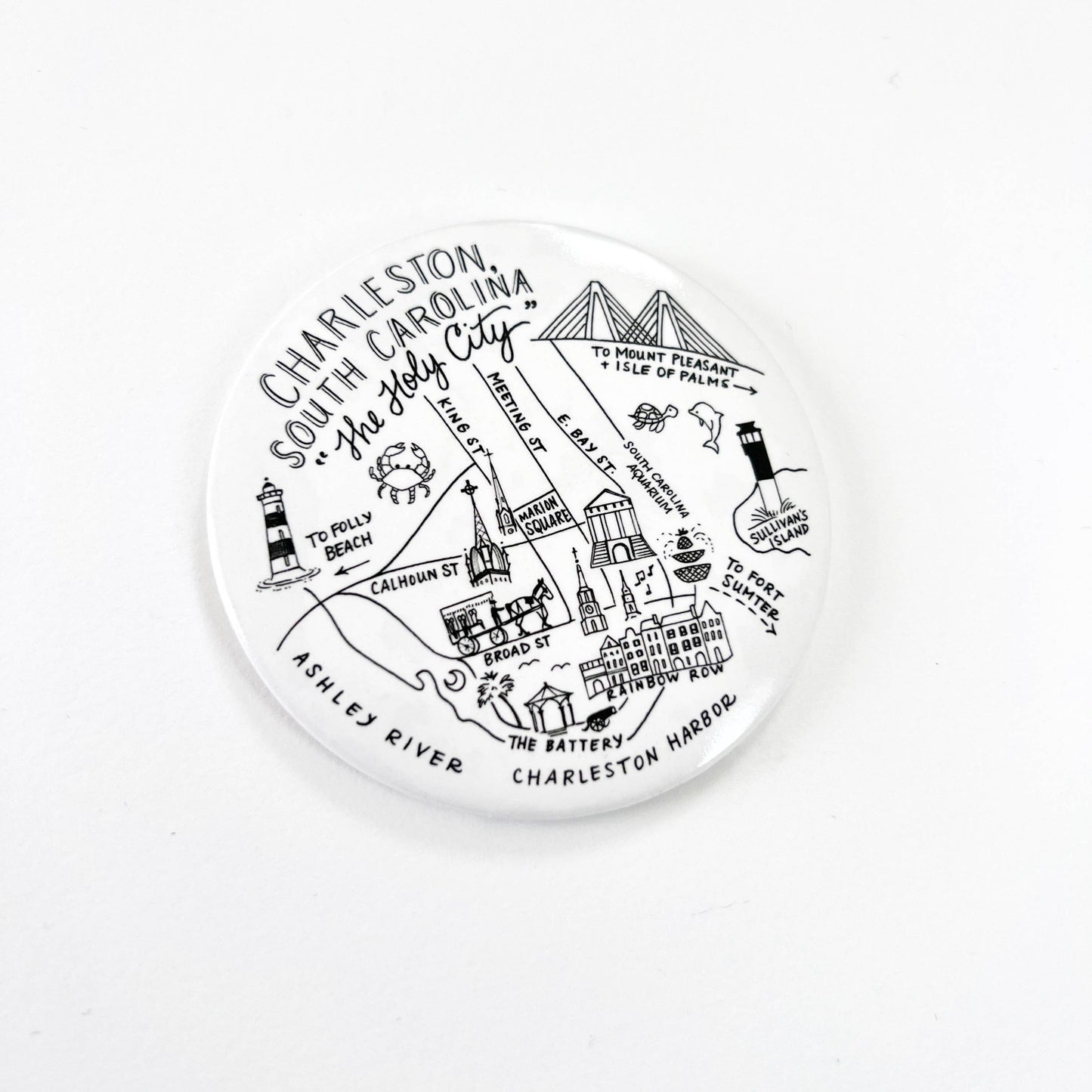 Charleston, South Carolina Magnets