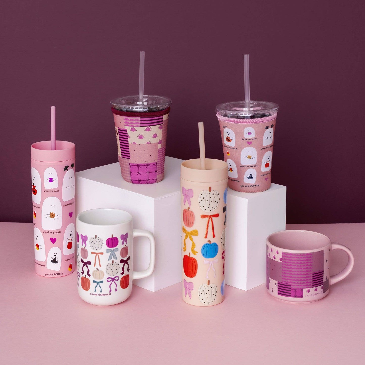 Quilted Patchwork Drink Sleeve