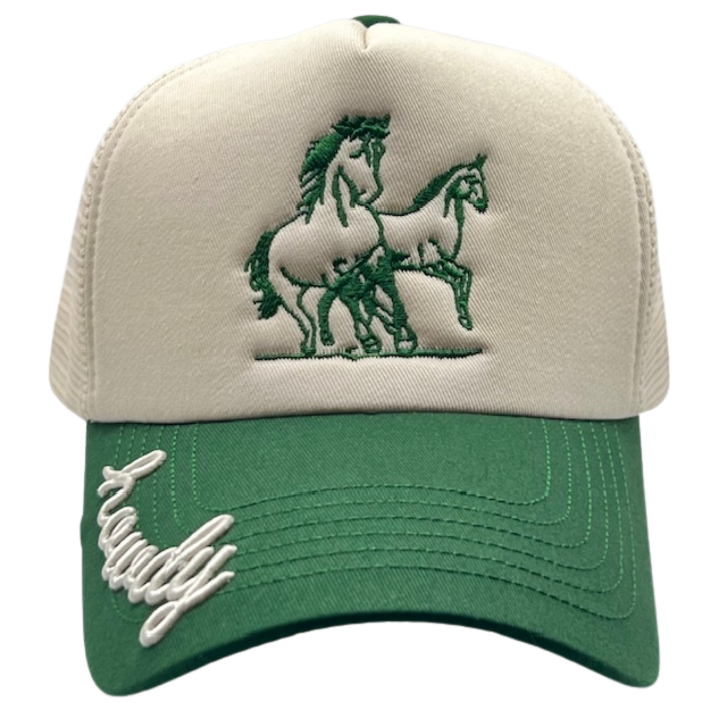 Howdy Script Trucker Hat