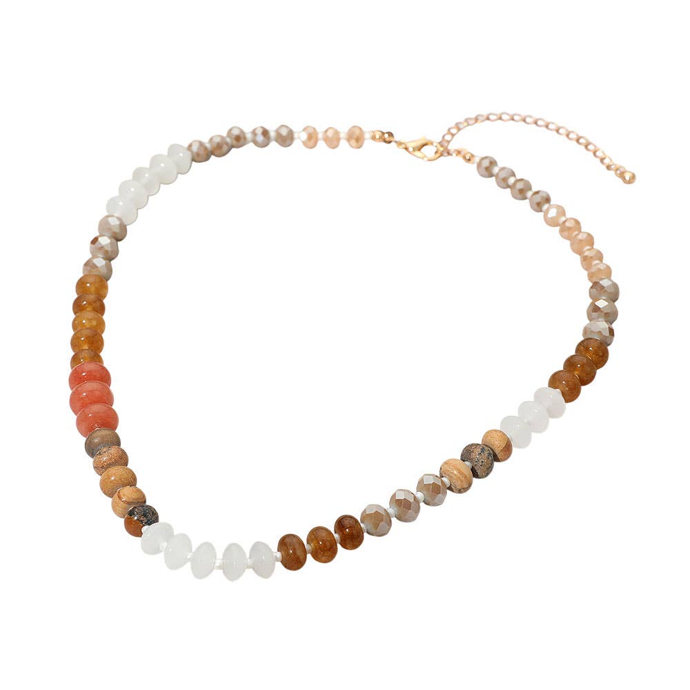 Gradient Beaded Necklace