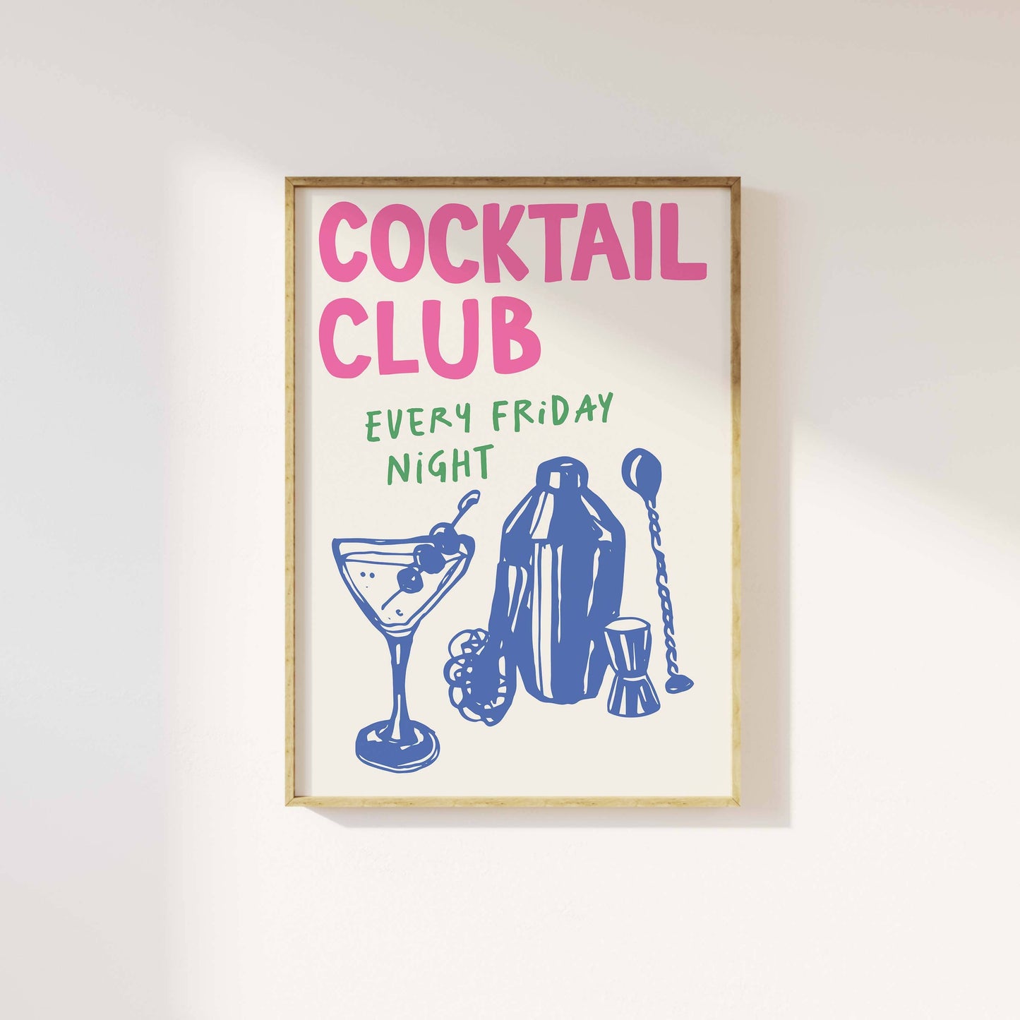 Cocktail Club Print