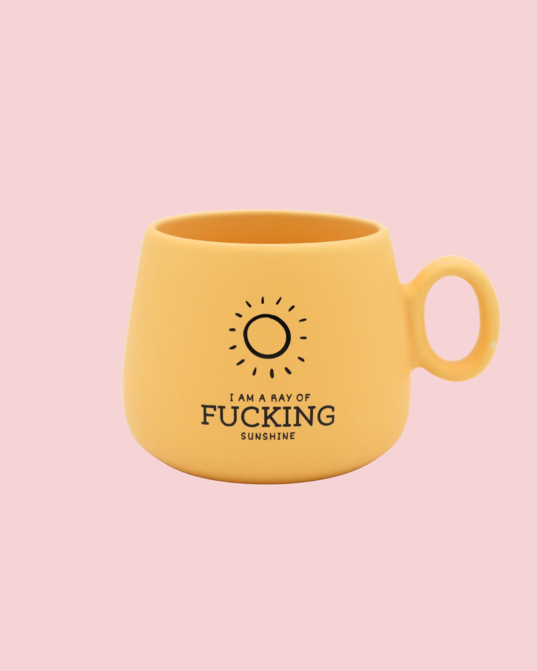 Cappuccino Mug I Am A Ray of Fucking Sunshine