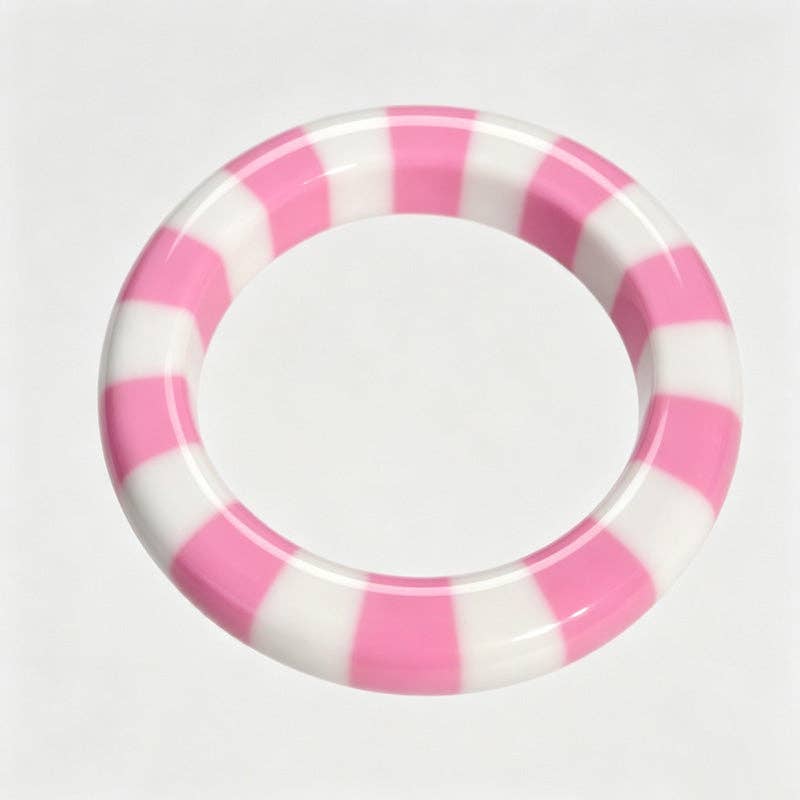 Striped Chunky Bangle