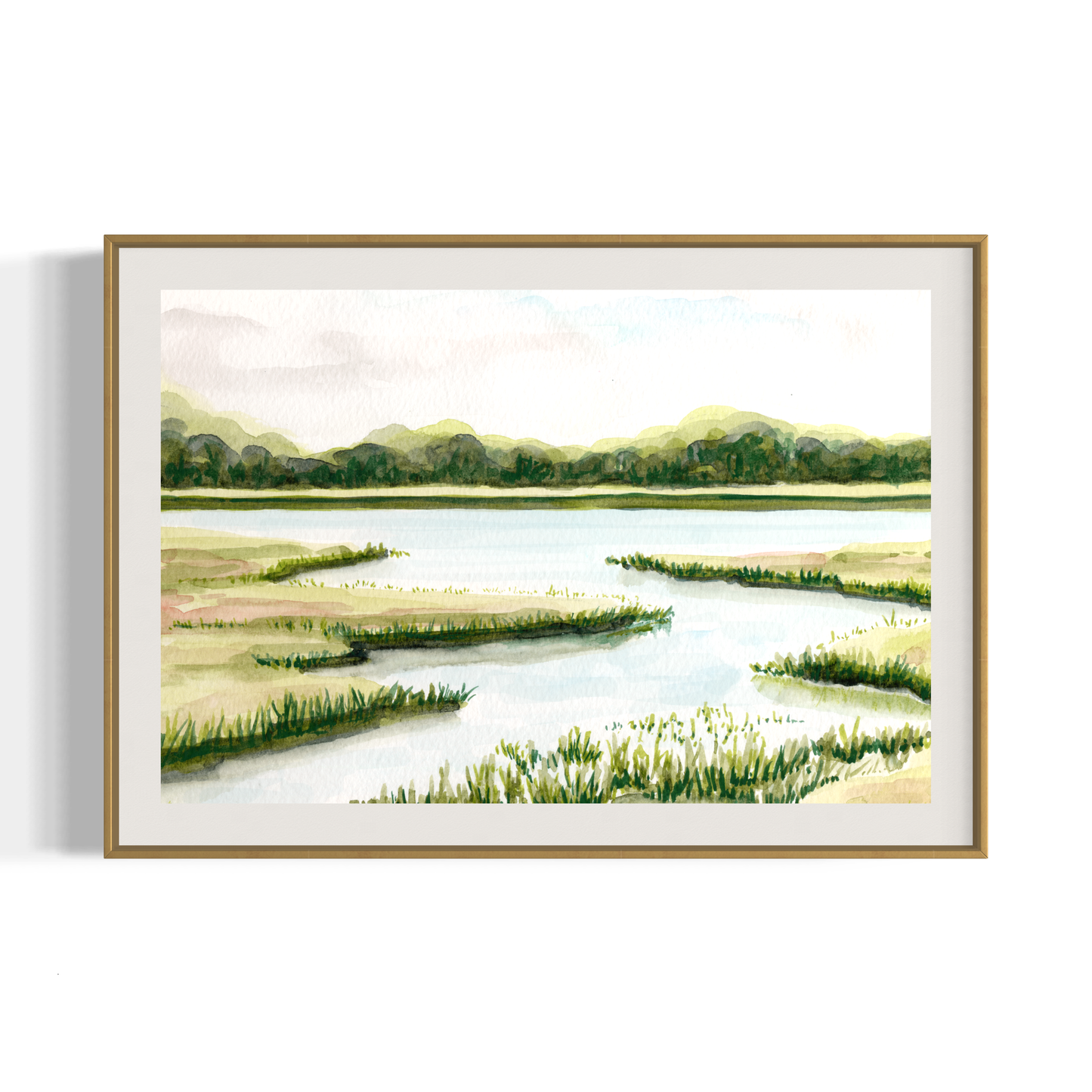 Beside the Still Waters Art Print