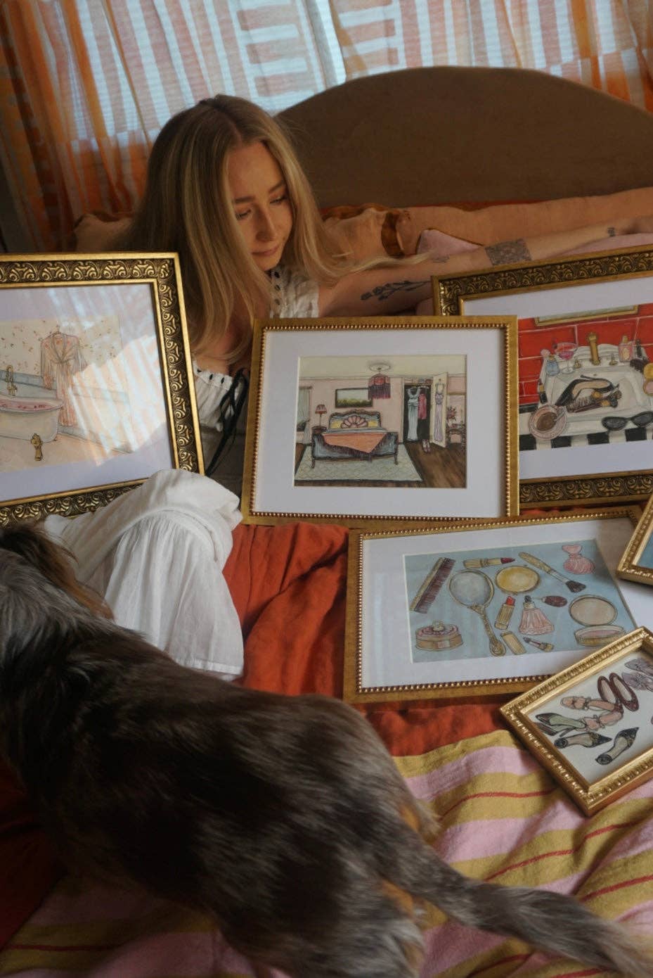 Vintage Vanity Set Fine Art Print