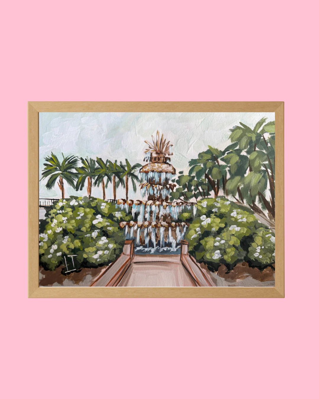 A Place to Cool Off : Charleston Inspired Print