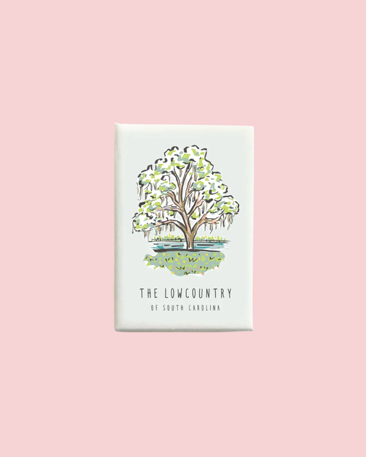South Carolina Lowcountry Oak Tree Magnet