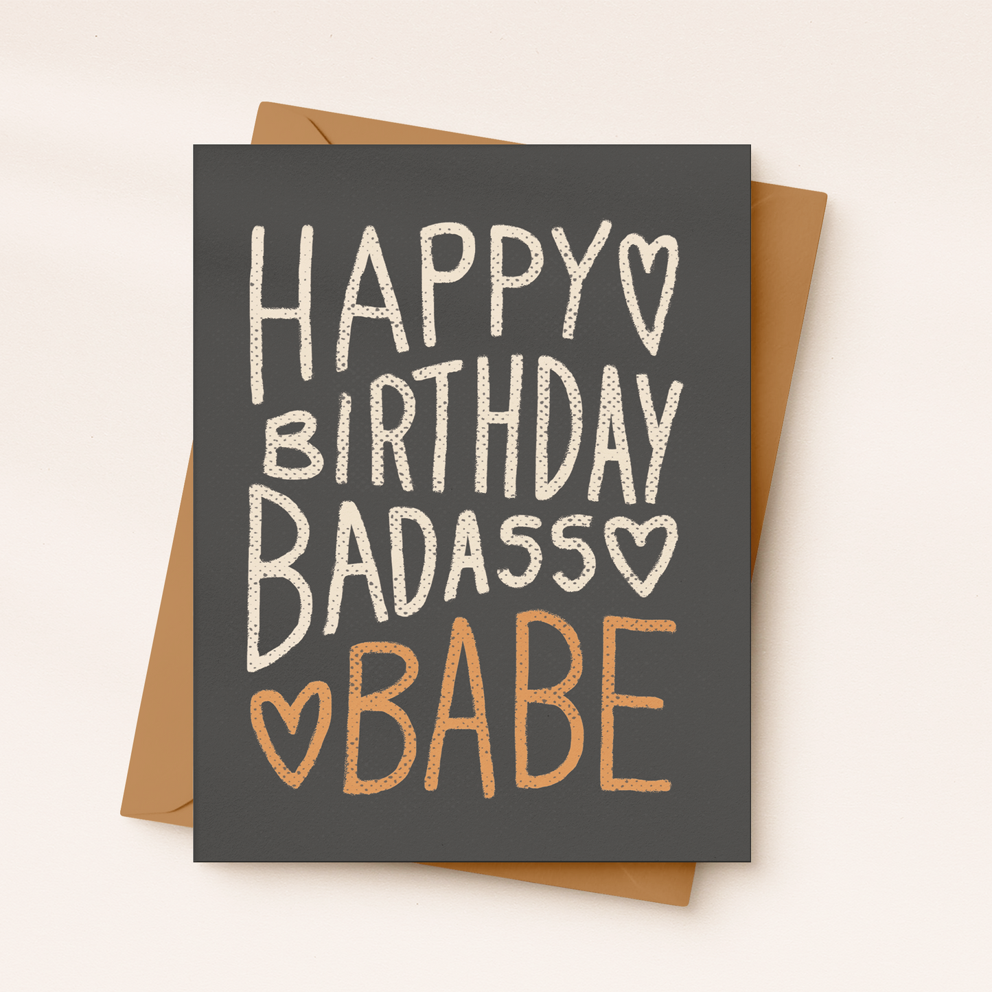 Happy Birthday Badass Babe | Funny Birthday Card