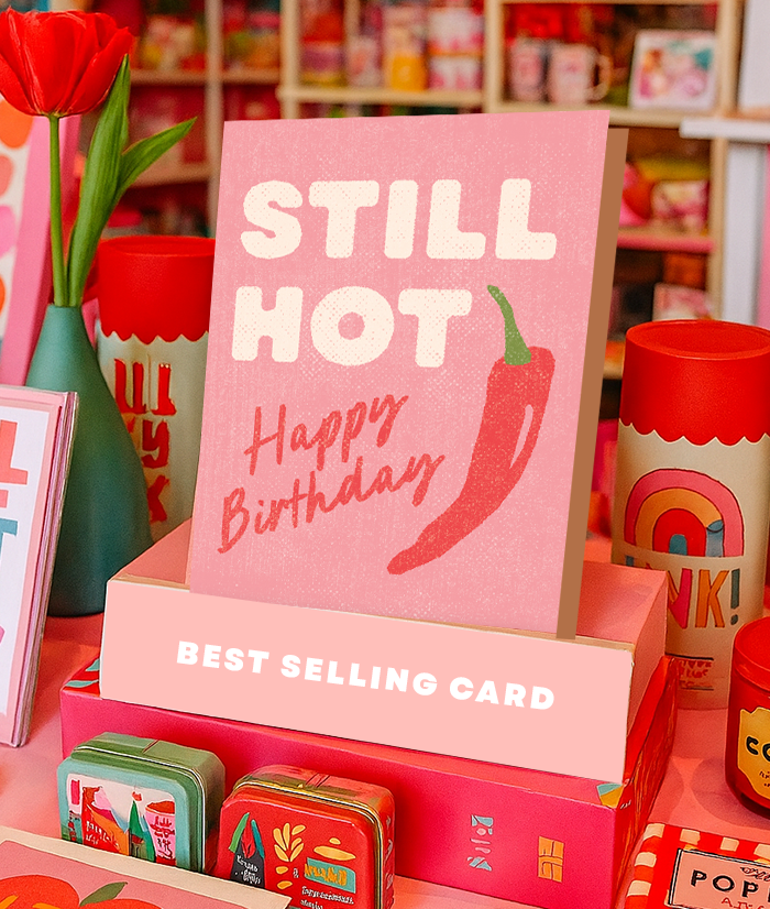 Still Hot Funny Birthday Card