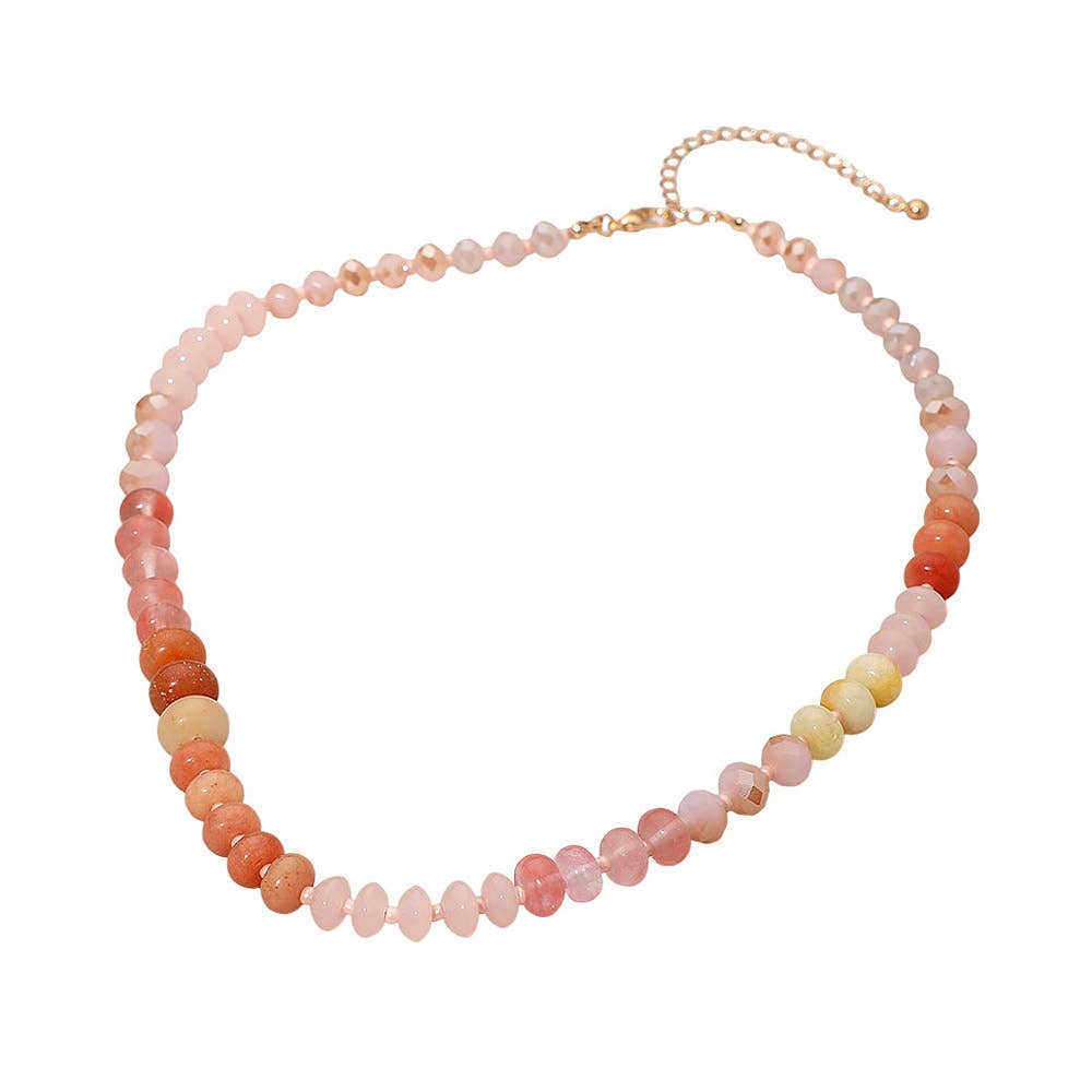 Gradient Beaded Necklace