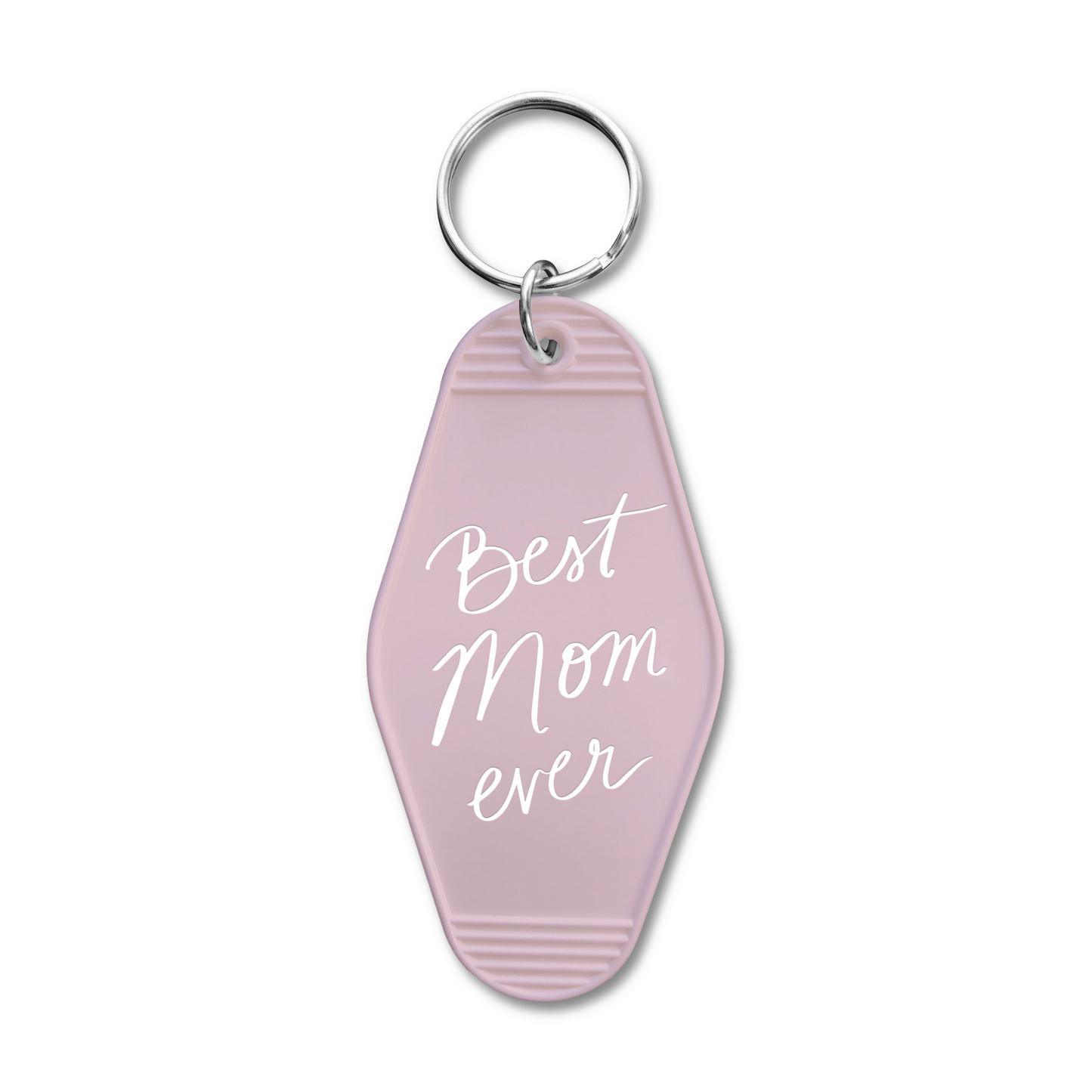 Best Mom Ever - Retro Hotel Keychain