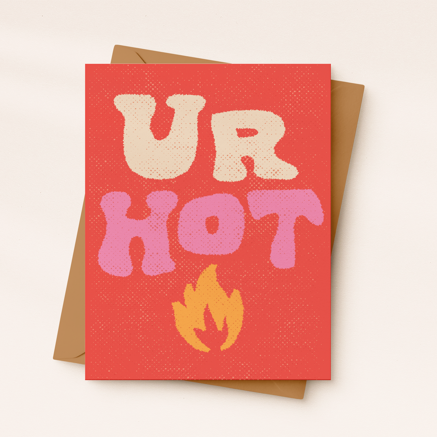 Ur Hot Blank Greeting Card