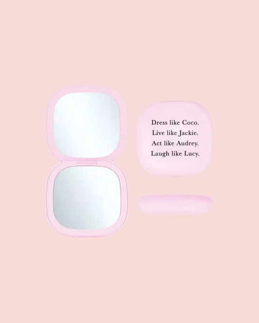 Dress Like Coco - LED Compact Mirror (Pink)
