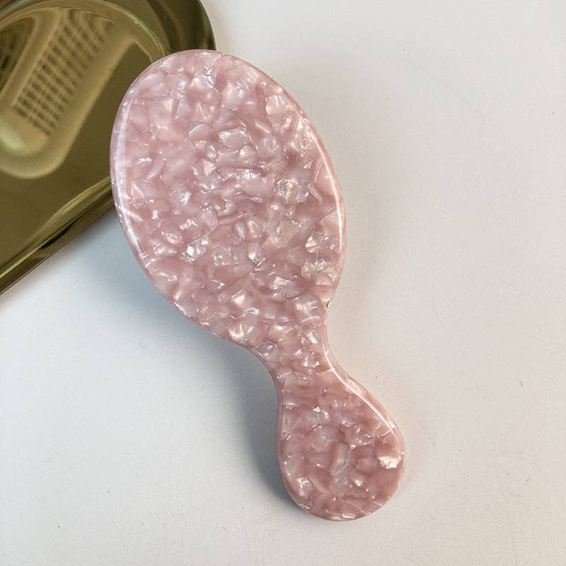 Stylish Colorful Oval Acetate Air Cushion Combs