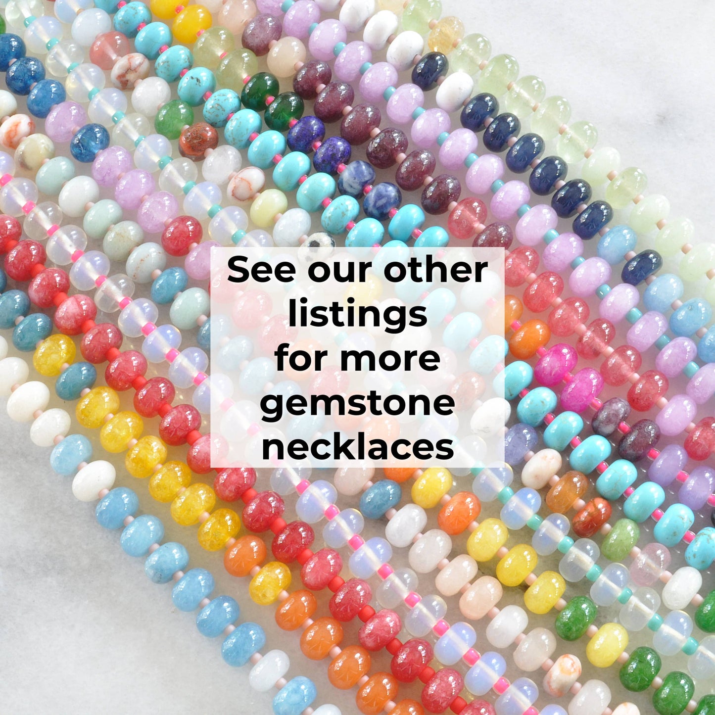 Turquoise Juice Gemstone Necklaces