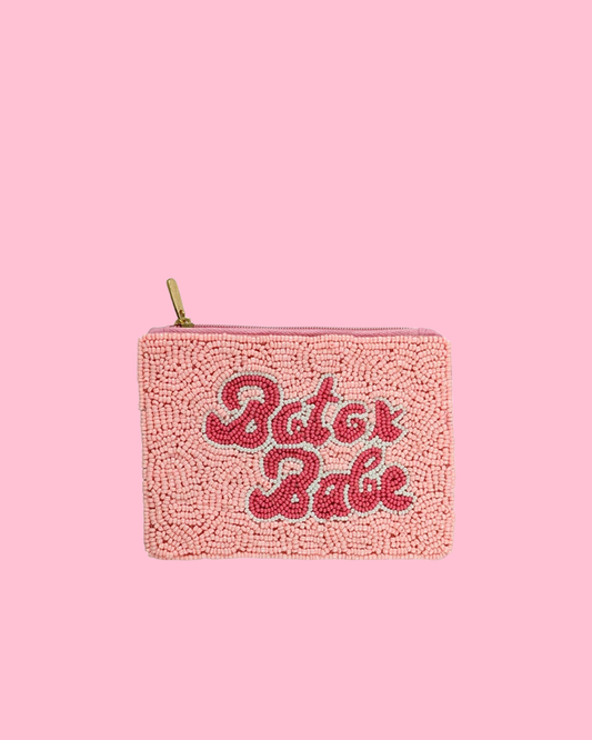 Botox Babe Beaded Coin Purse