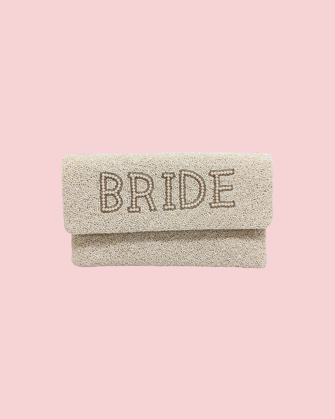 BRIDE PEARLS BEADED CLUTCH