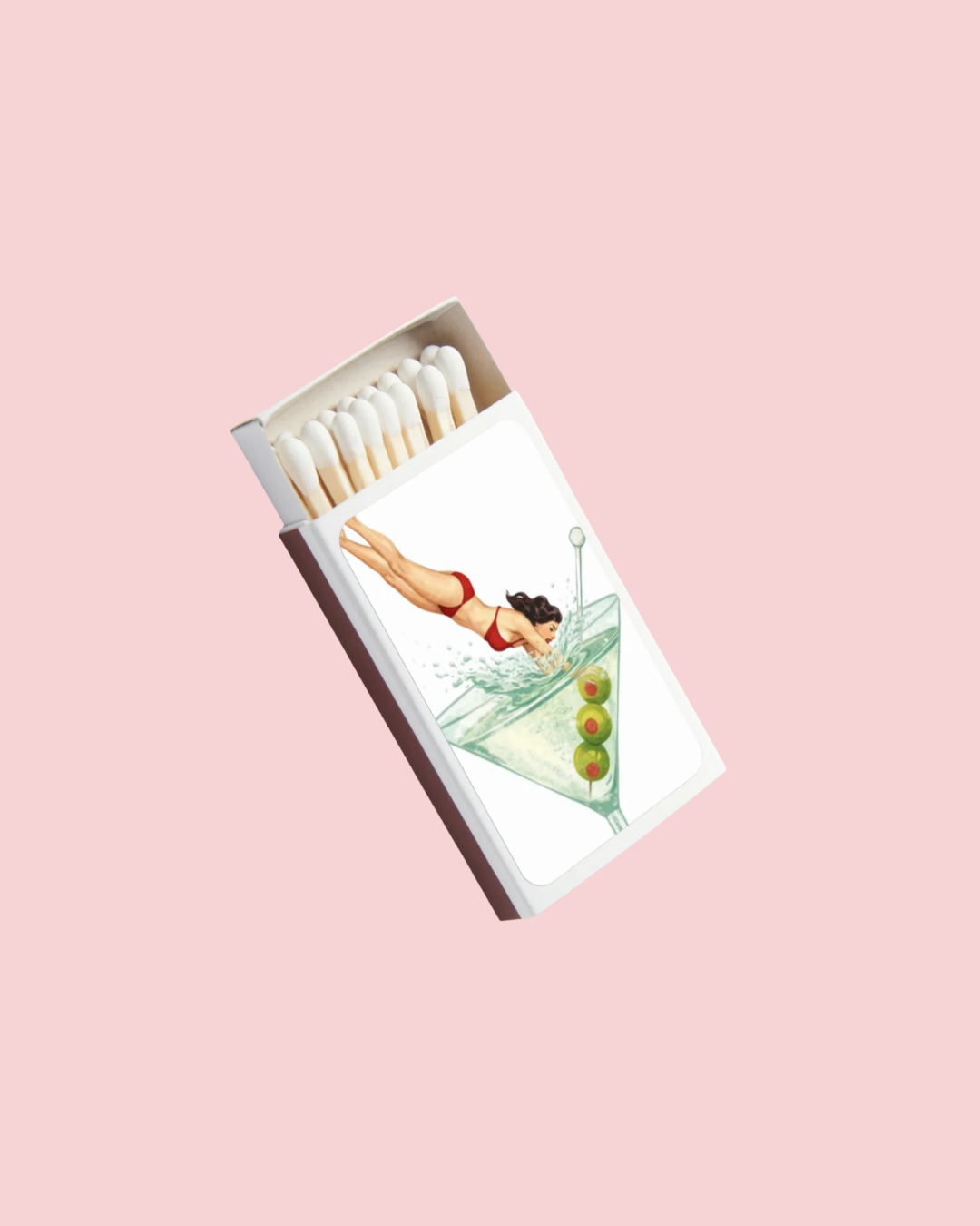 Martini Dive Match Box