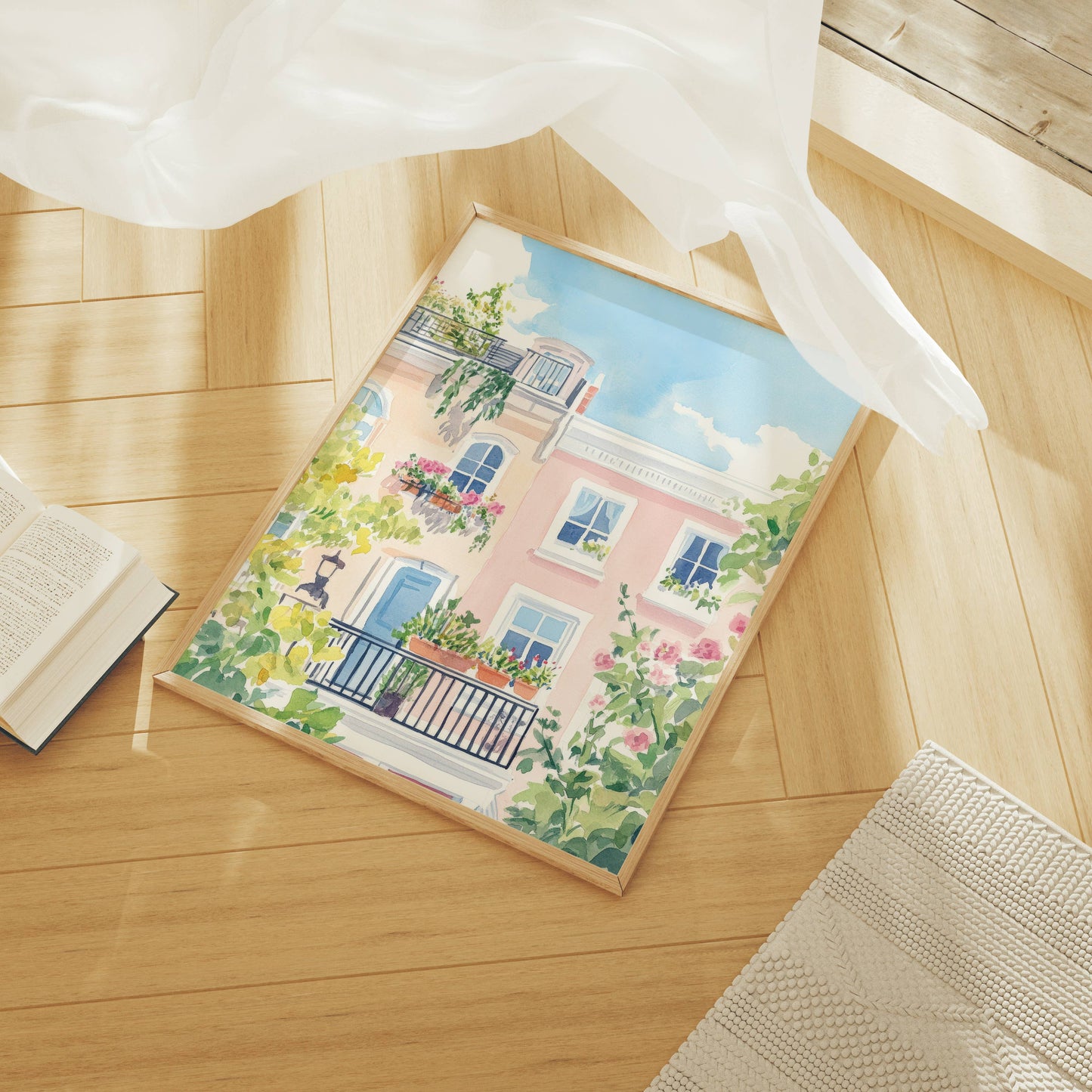 Charleston Painting 4 Print