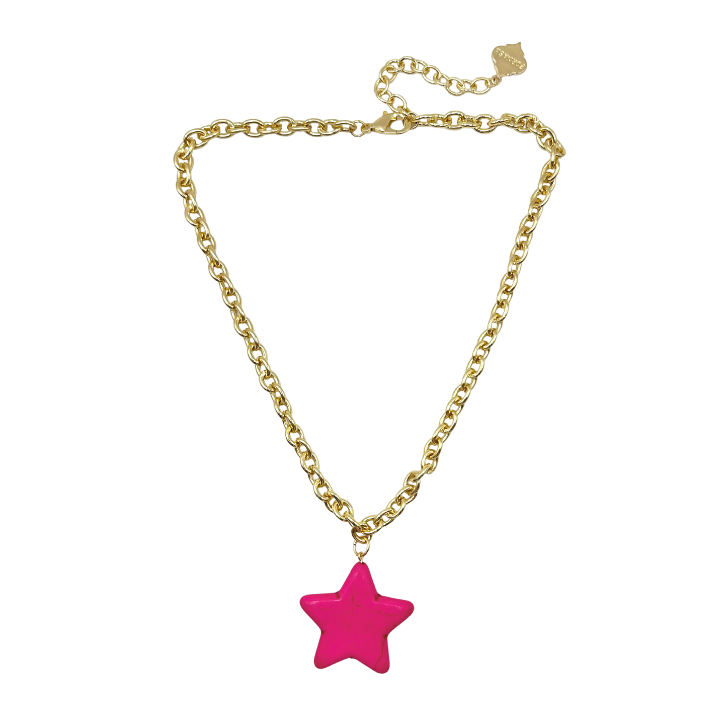 Trinity Necklace - Star - Gold