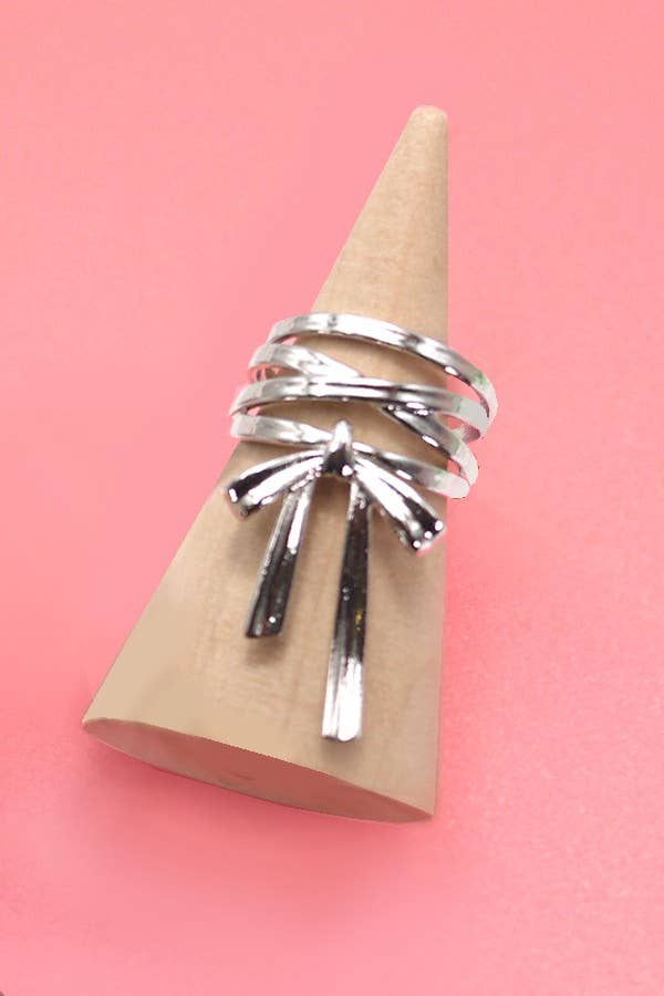 Bold Wrap Bow Ring