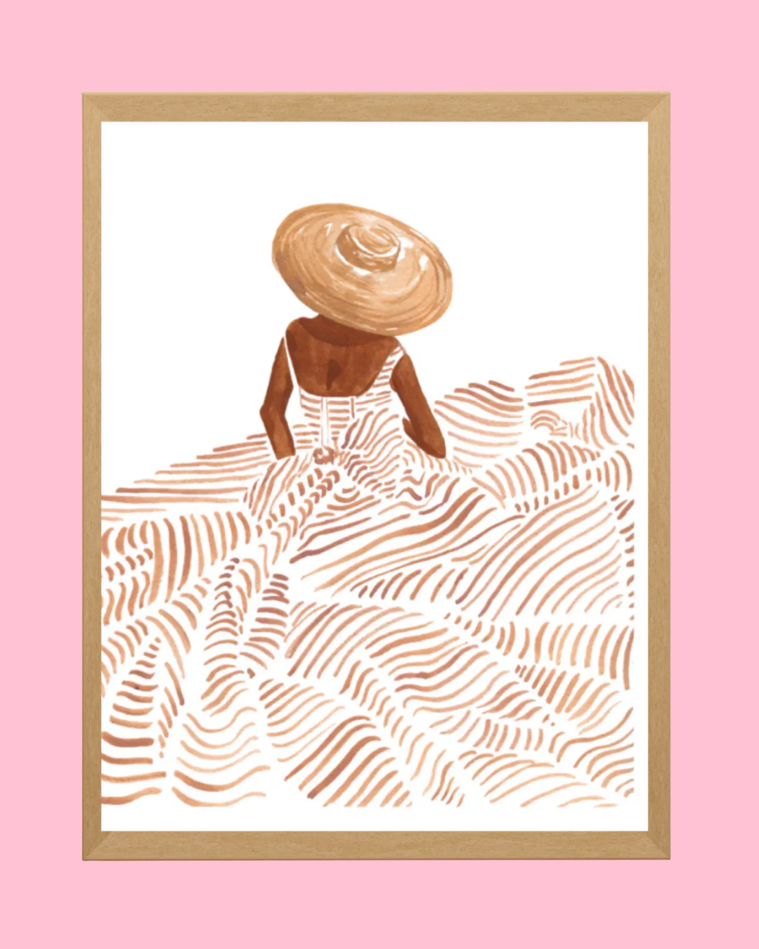 Madame Fleur Art Print