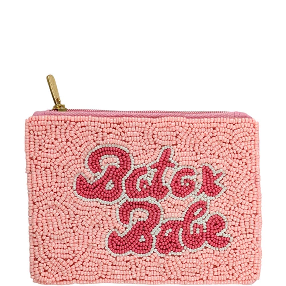 Botox Babe Beaded Coin Purse