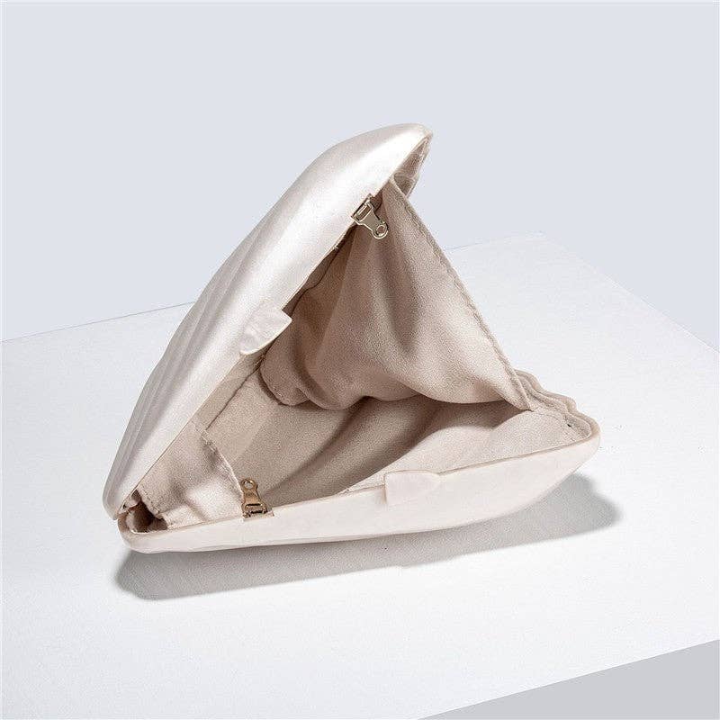 Acrylic Shell Evening Clutch Bag