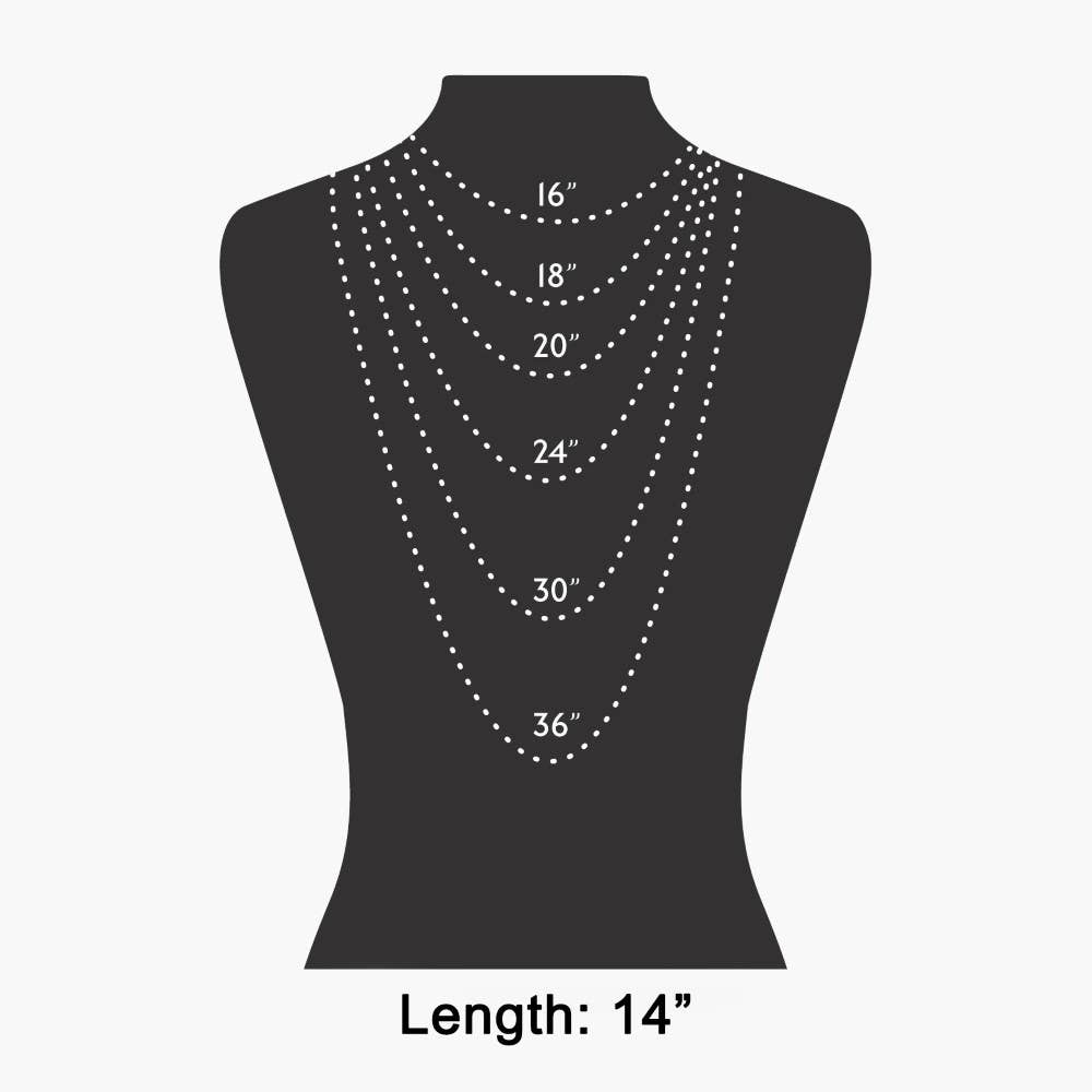 Teardrop Pendant Metallic Flexible Snake Chain Necklace