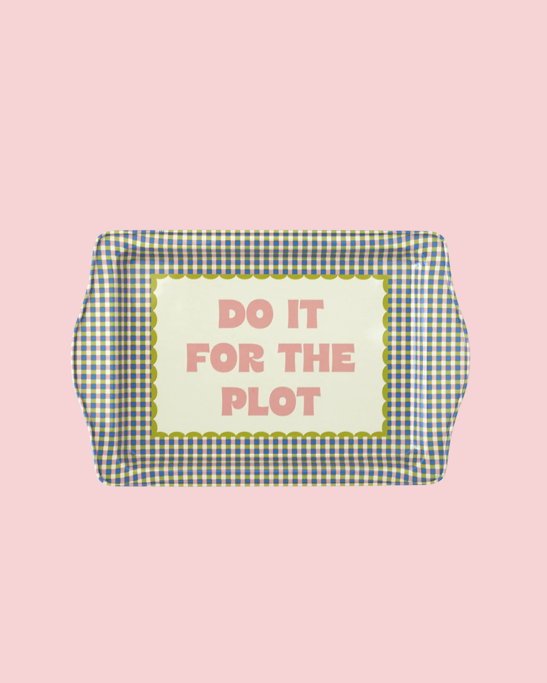 Do It For The Plot Trinket Tray