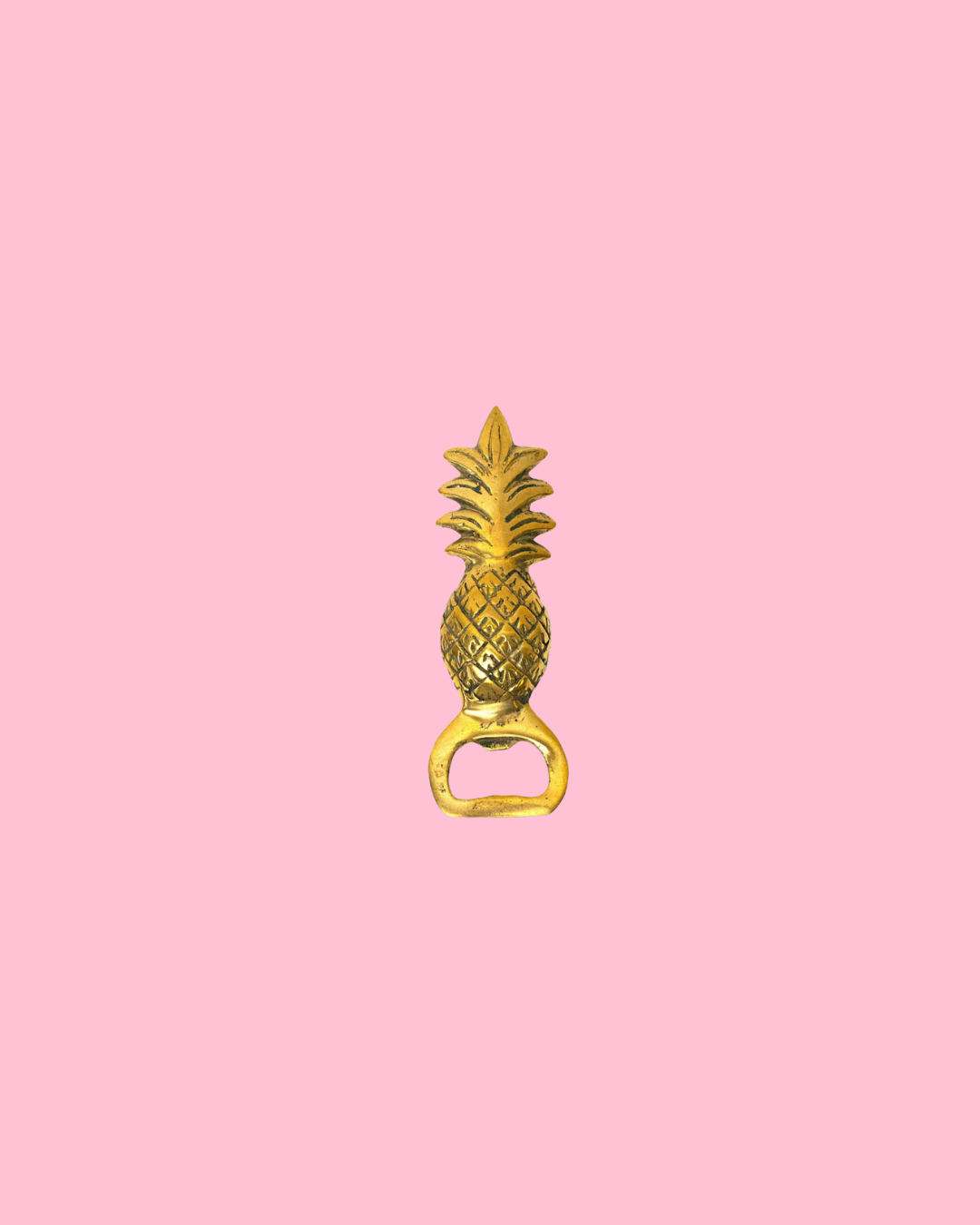 Brass Pineapple Bottle Opener
