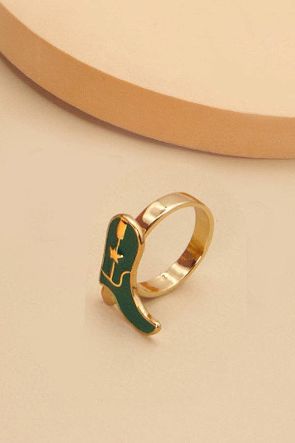 Epoxy Cowboy Ring