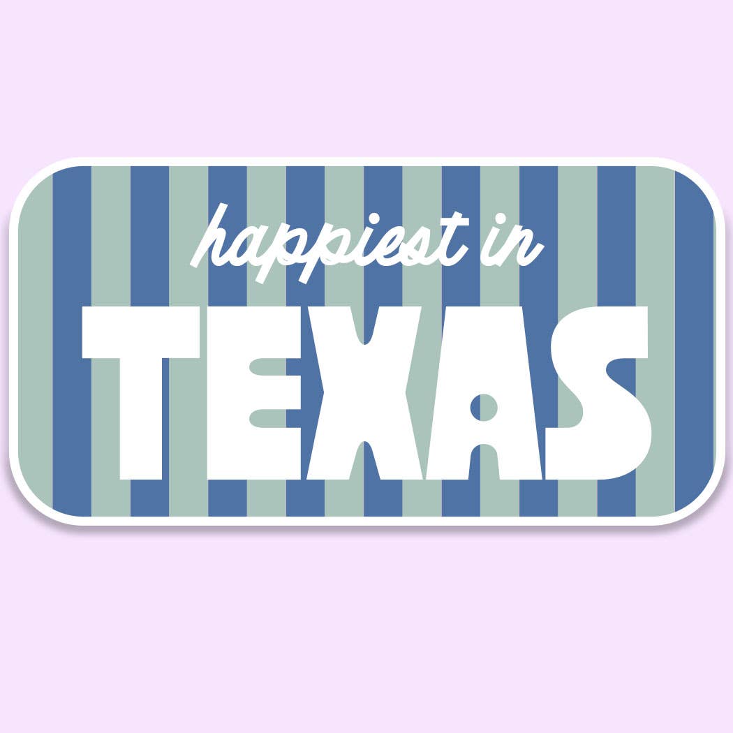 Striped Charleston City Sticker