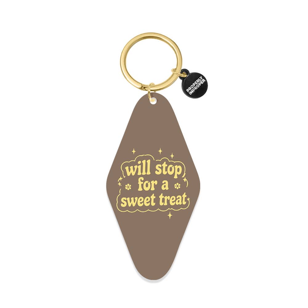 Printed Keychain Will Stop For A Sweet Treat