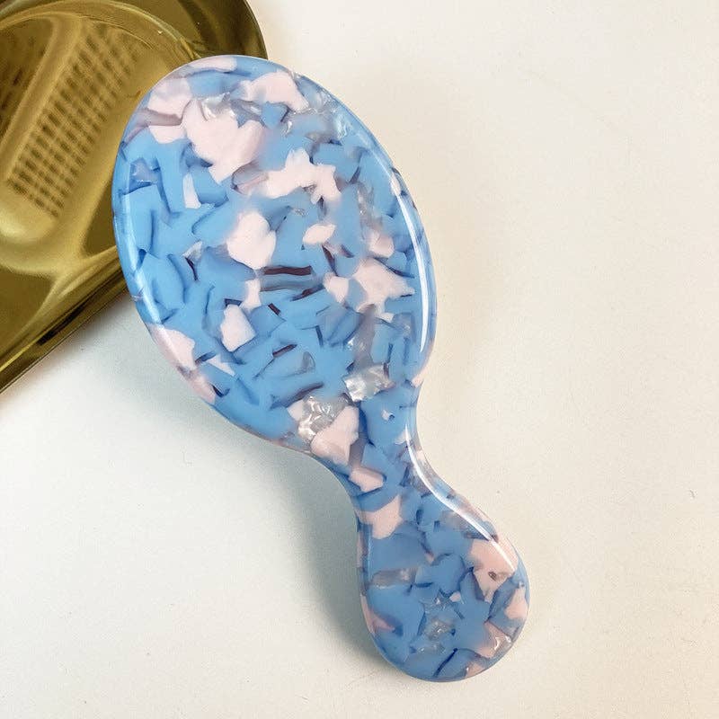 Stylish Colorful Oval Acetate Air Cushion Combs
