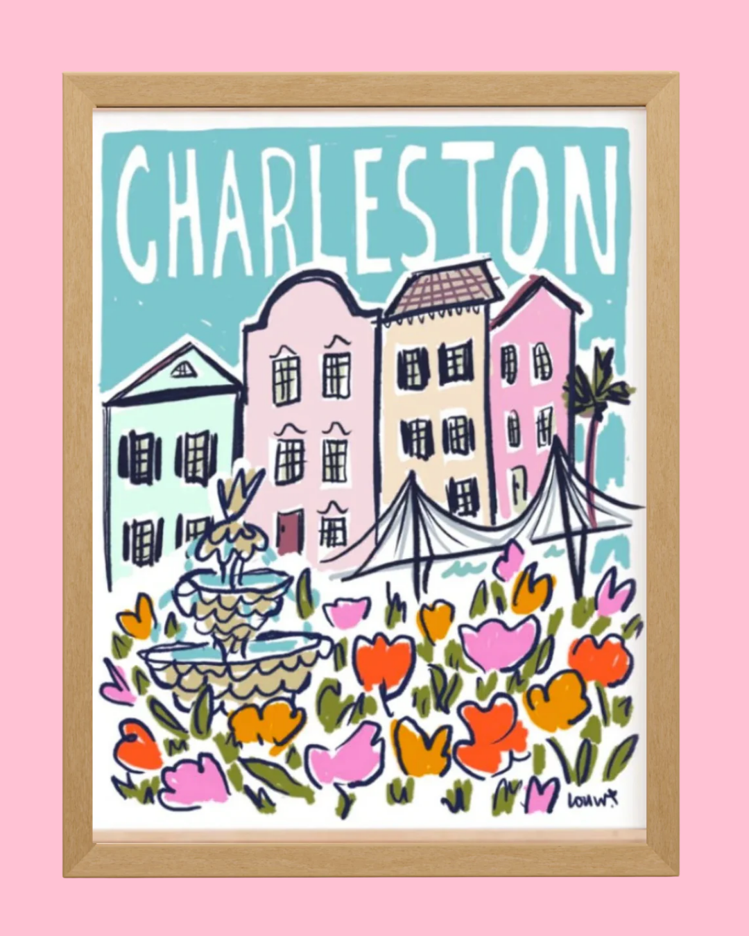 Charleston, South Carolina Art Print