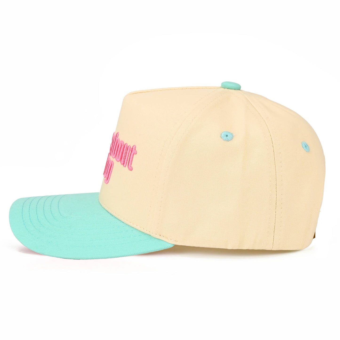 ASK ME ABOUT MY DOG TRUCKER HAT